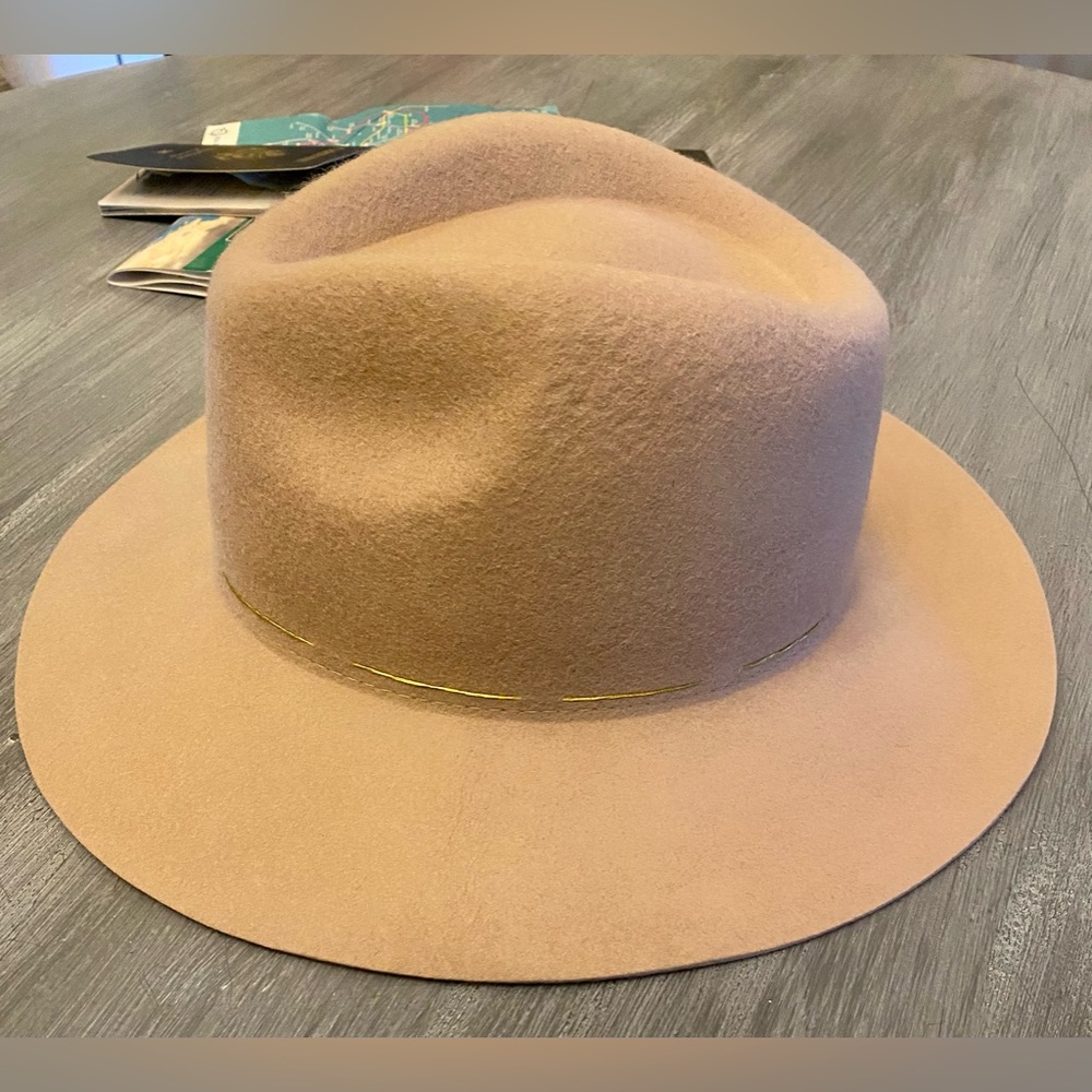 Morgan & Taylor Taelynn fedora One Size cream - Picture 6 of 8